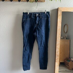 Wild Fable, skinny high-waisted jeans, stretchy material, 12/31 regular